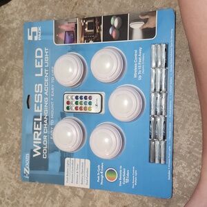 5 pack of color changing lights